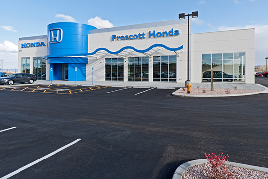 Prescott Honda Front